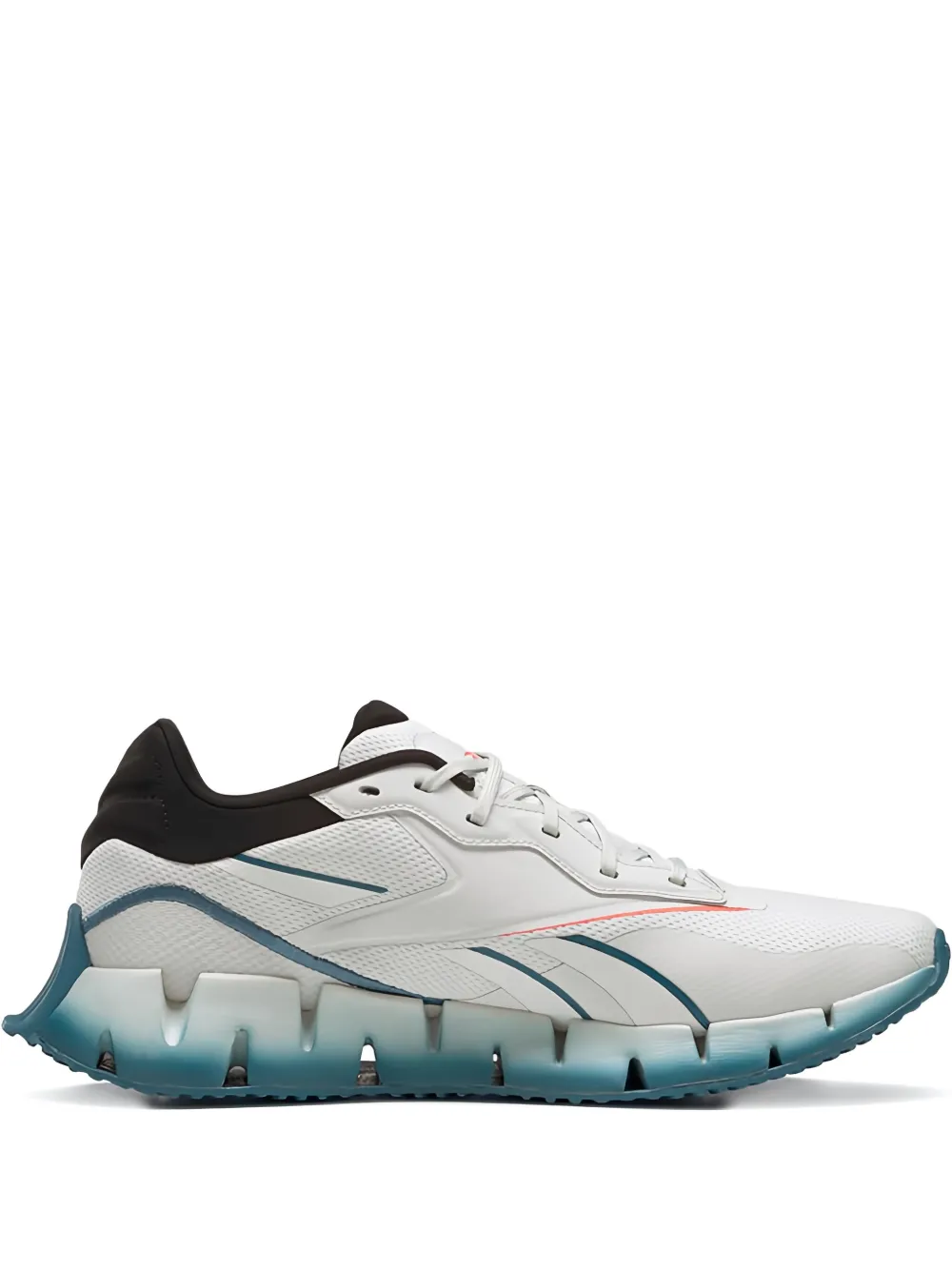 Reebok Zig Dynamica 4 "Pure Grey Orange Flared" trainers