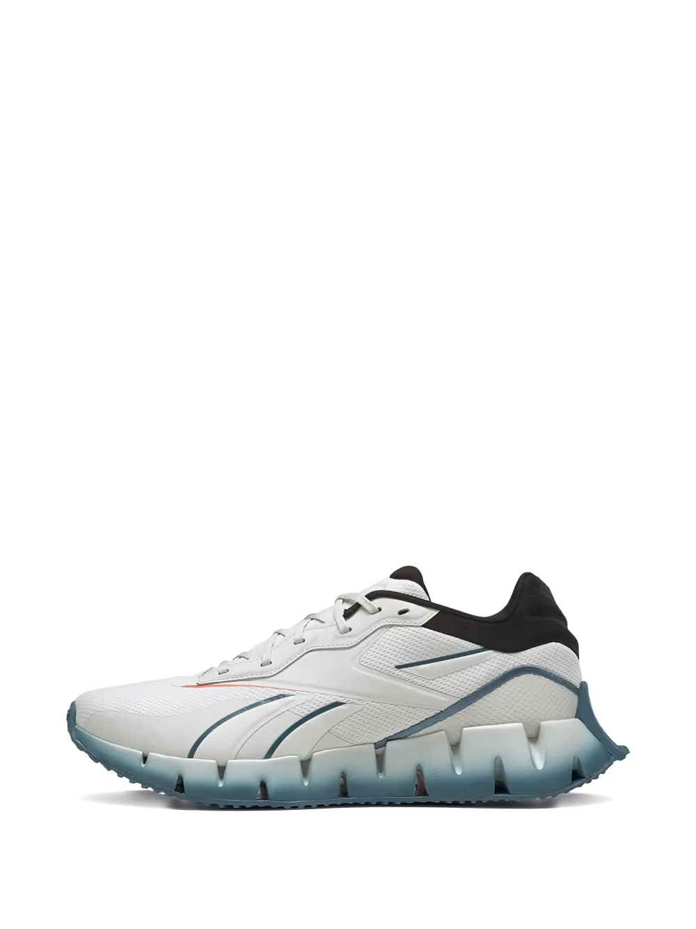Reebok Zig Dynamica 4 "Pure Grey Orange Flared" trainers White