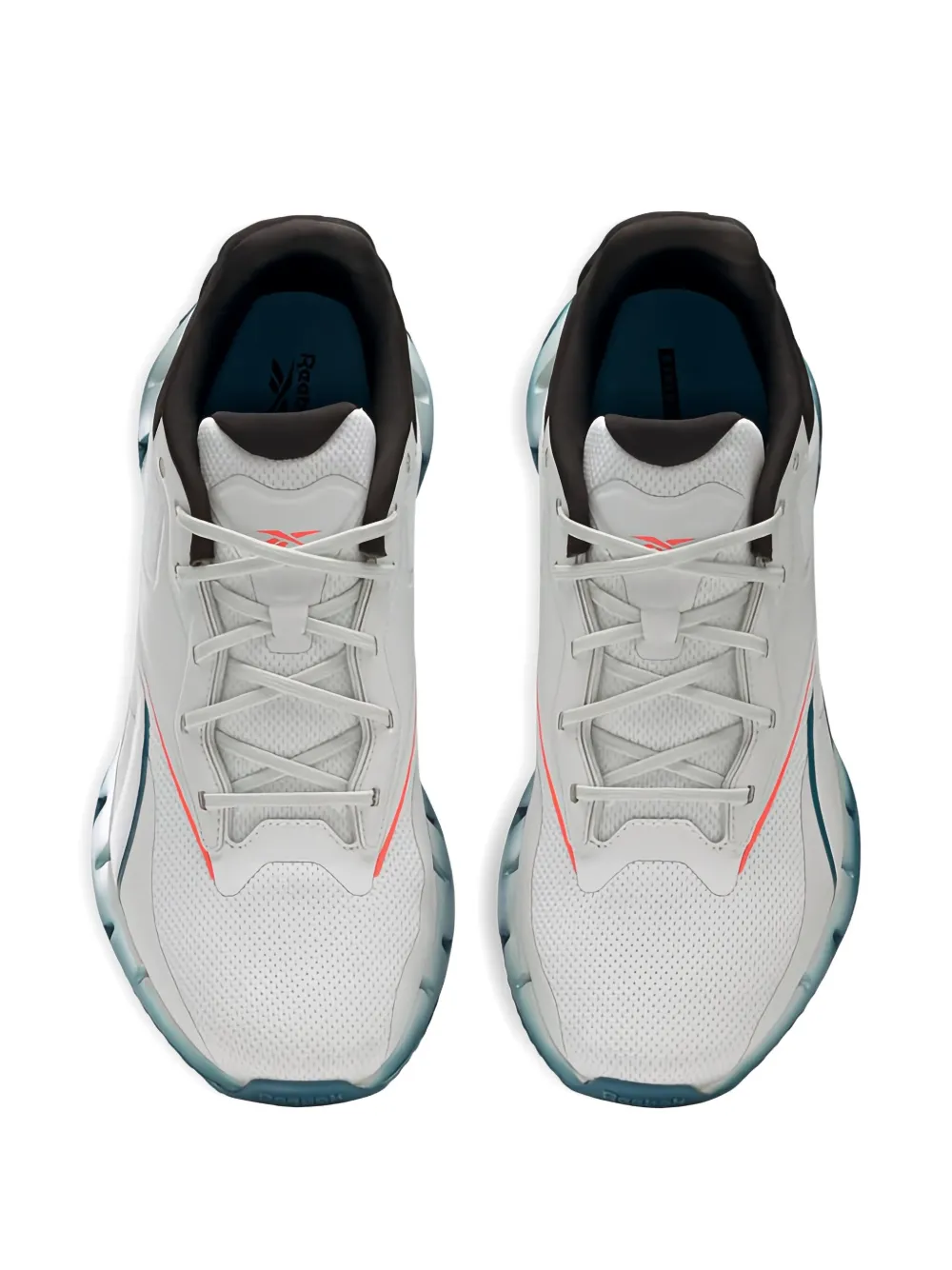 Reebok Zig Dynamica 4 "Pure Grey Orange Flared" trainers White