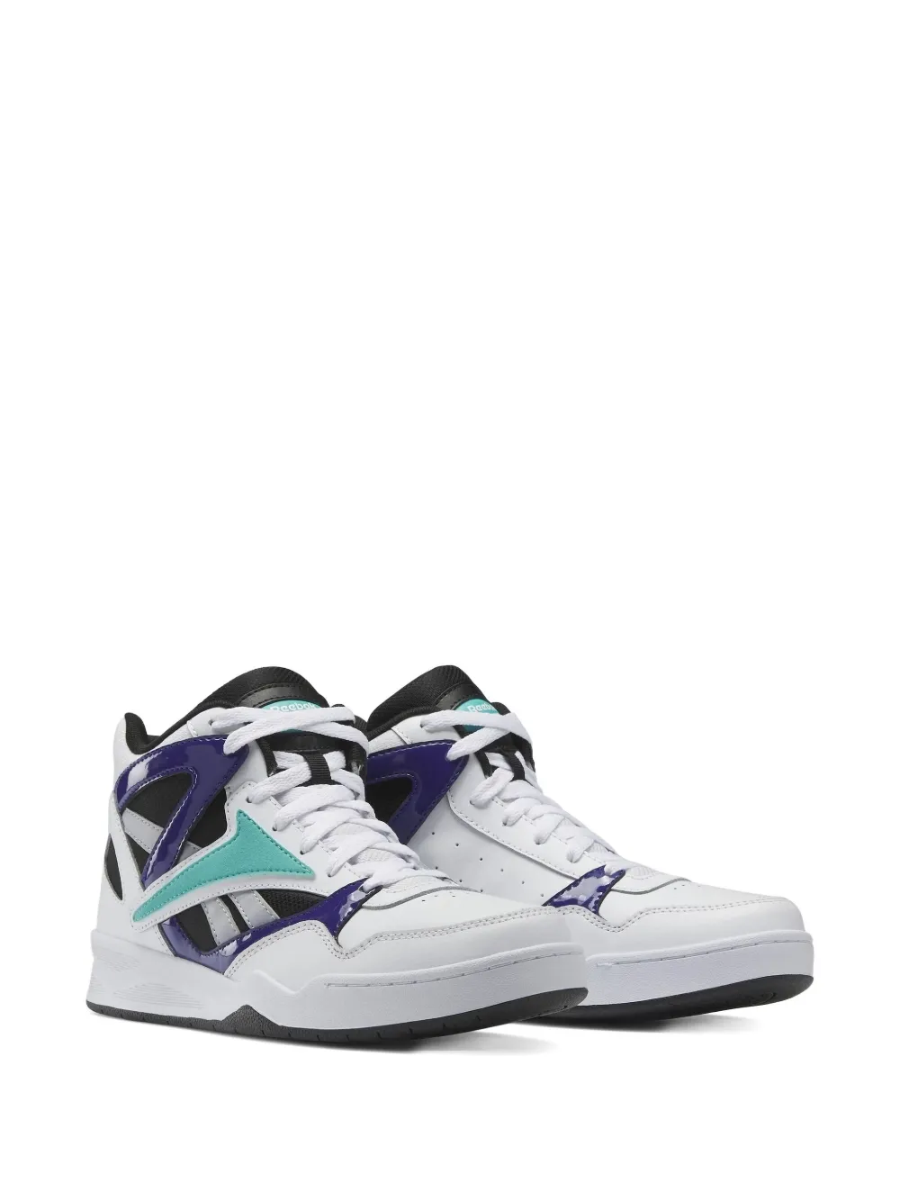 Reebok BB4500 High 2 "White Core Black Classic Teal" sneakers