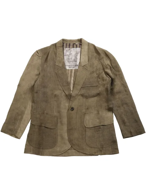 Ziggy Chen faded-effect blazer