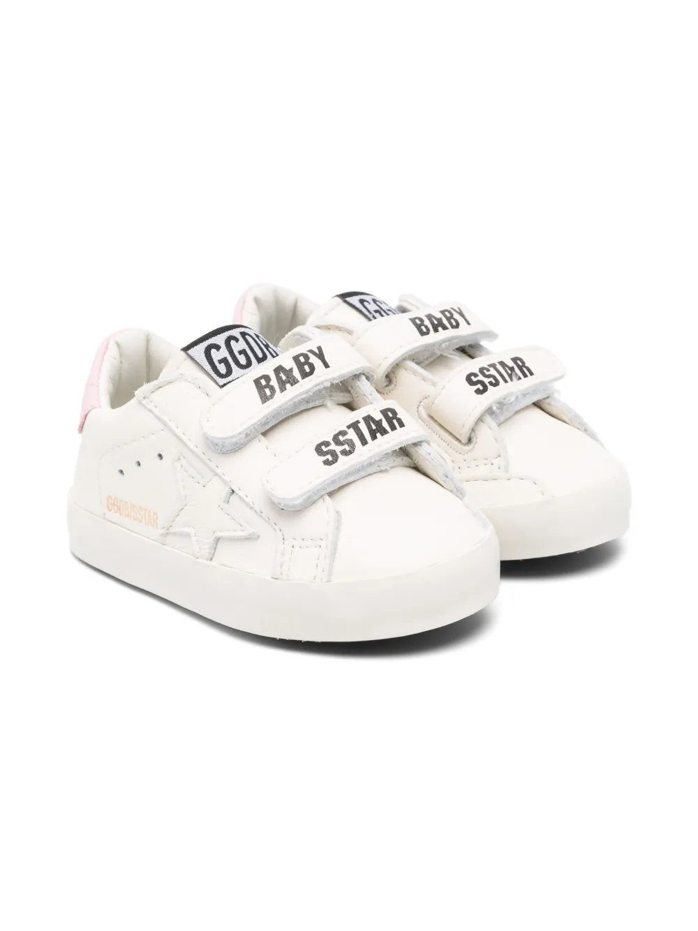 Golden Goose Kids Baby School sneakers set White