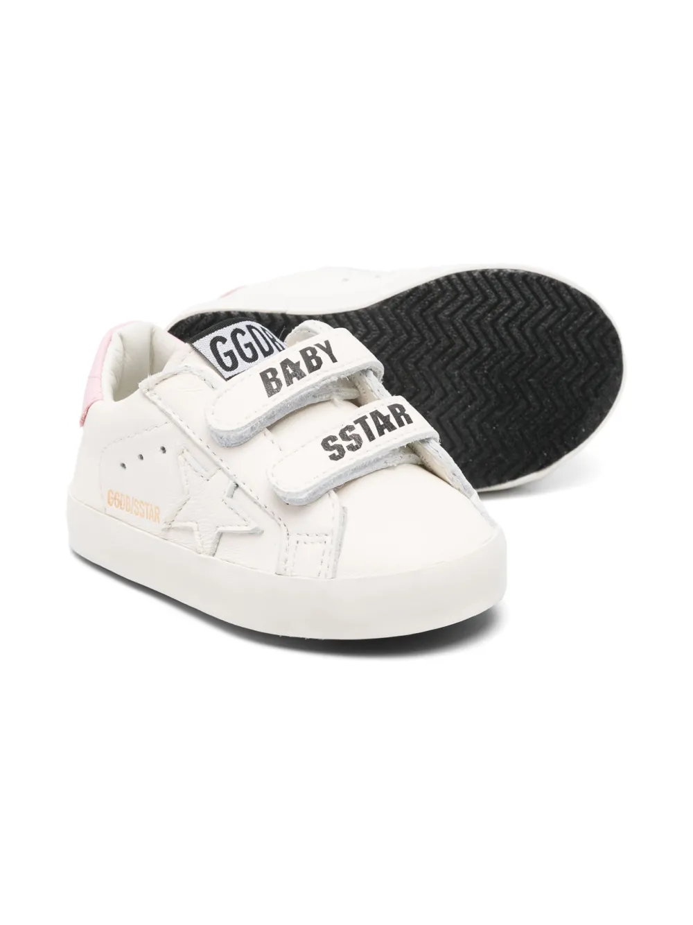 Golden Goose Kids Baby School sneakers set - Wit