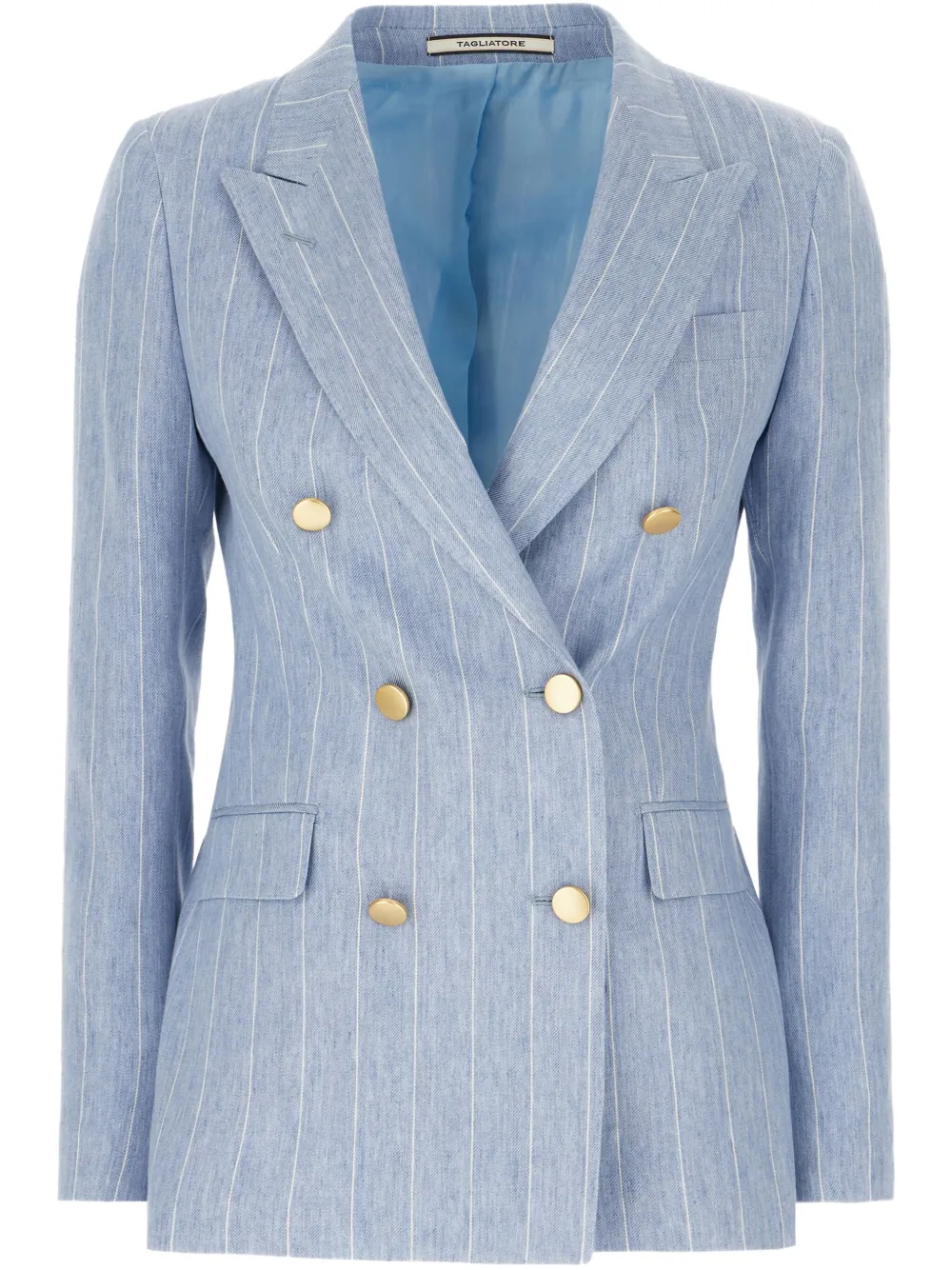 Tagliatore Blazer met dubbele rij knopen Blauw