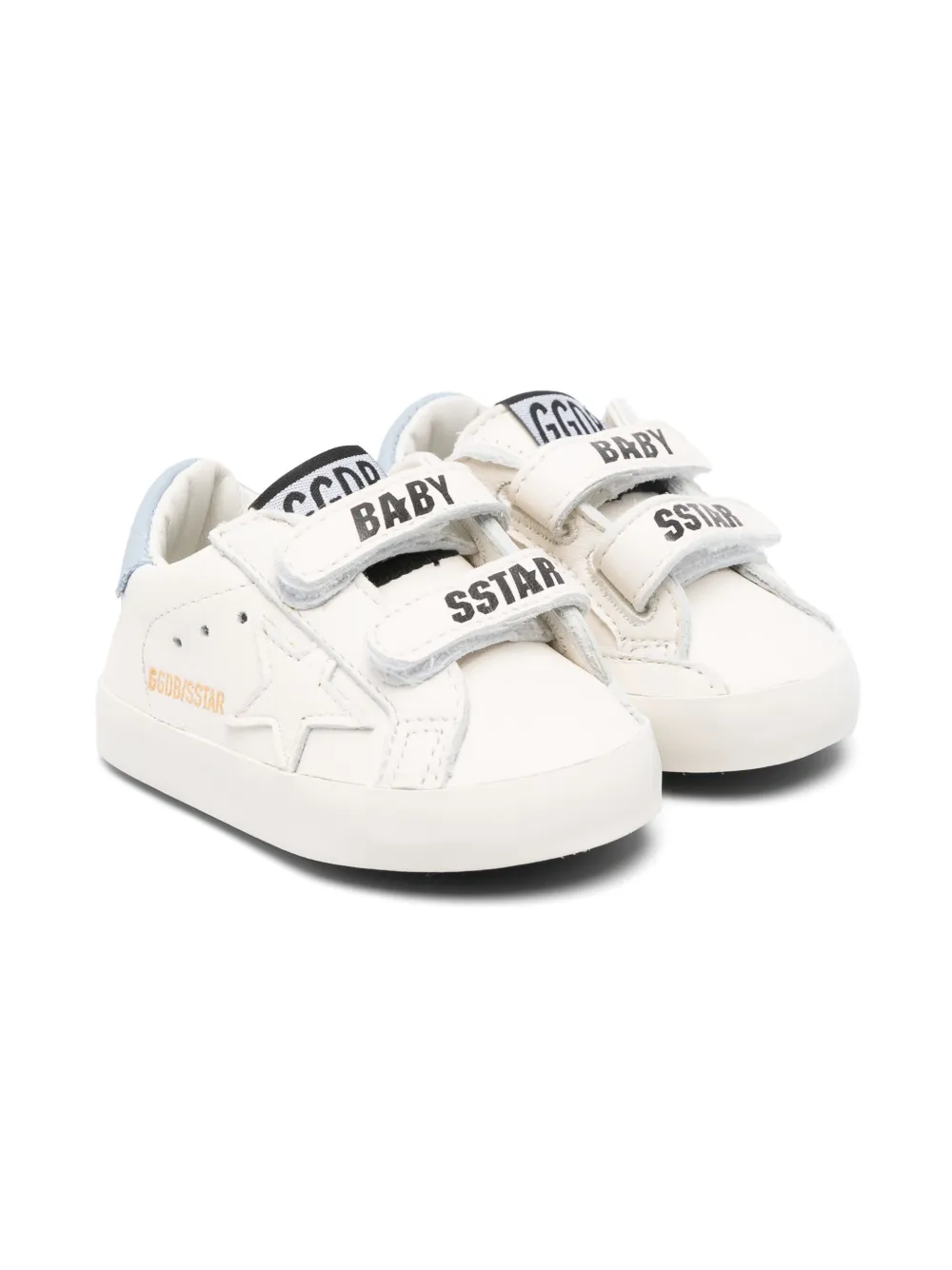 Golden Goose Kids Baby School sneakers set White