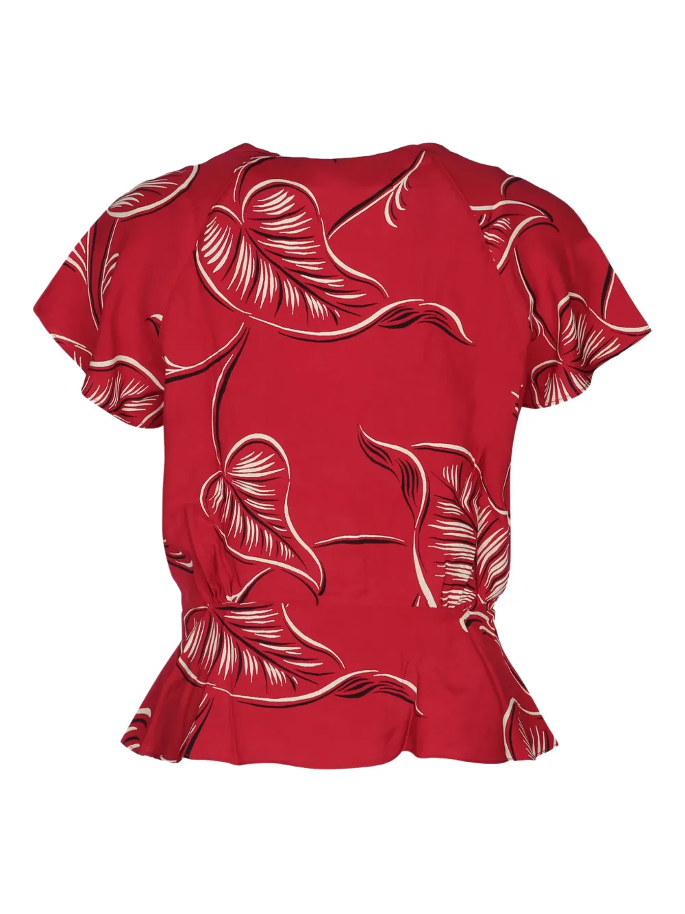 BODE Shirt met bloemenprint - Rood