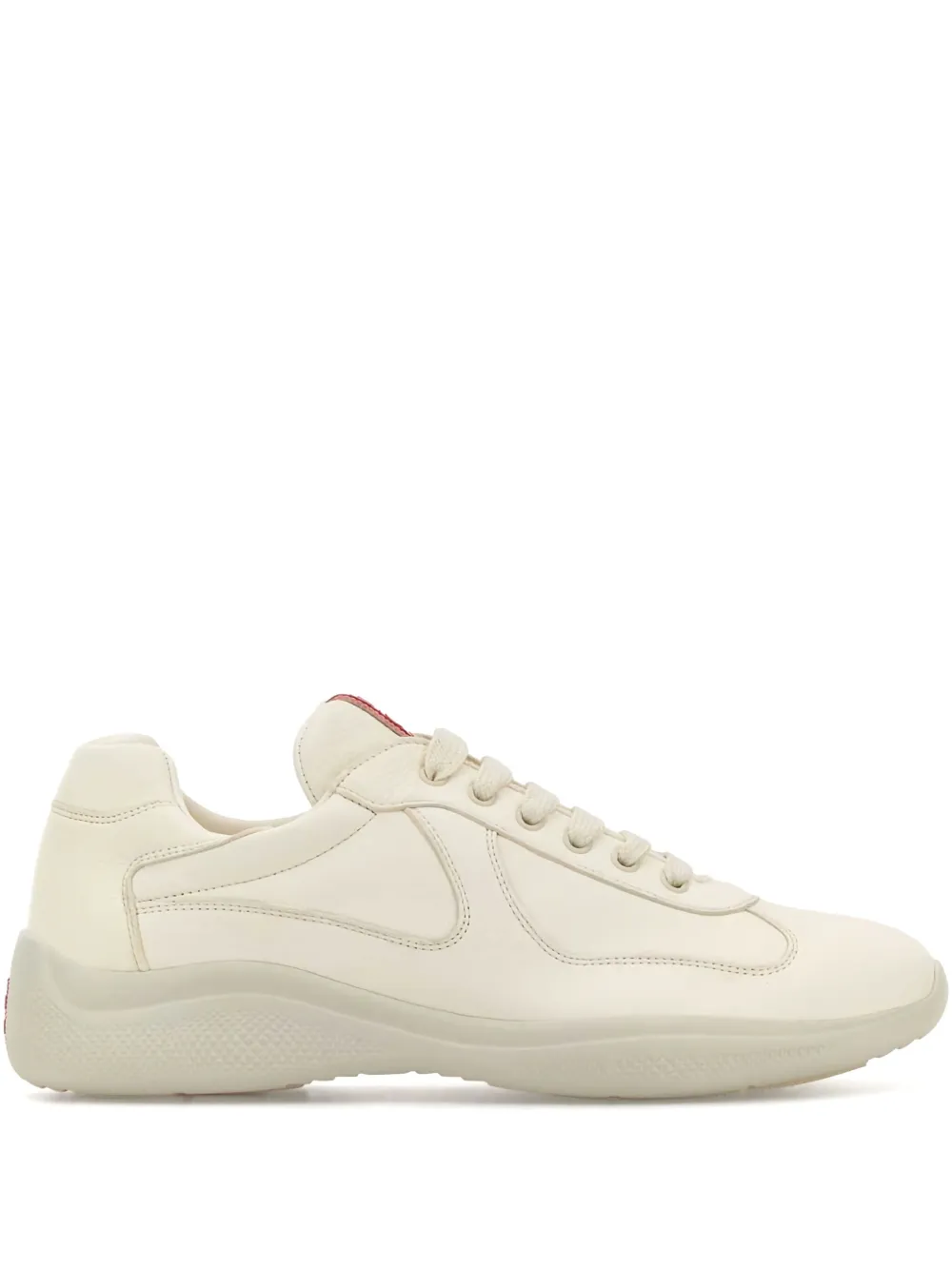 Prada Leren sneakers Beige