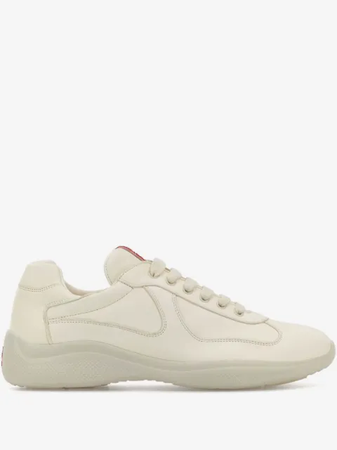 Prada leather sneakers