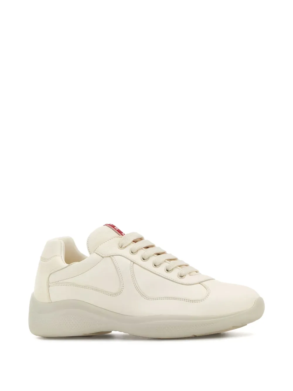 Prada Leren sneakers Beige