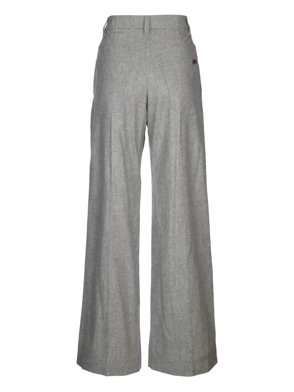 Brunello Cucinelli pressed-crease trousers - Grijs