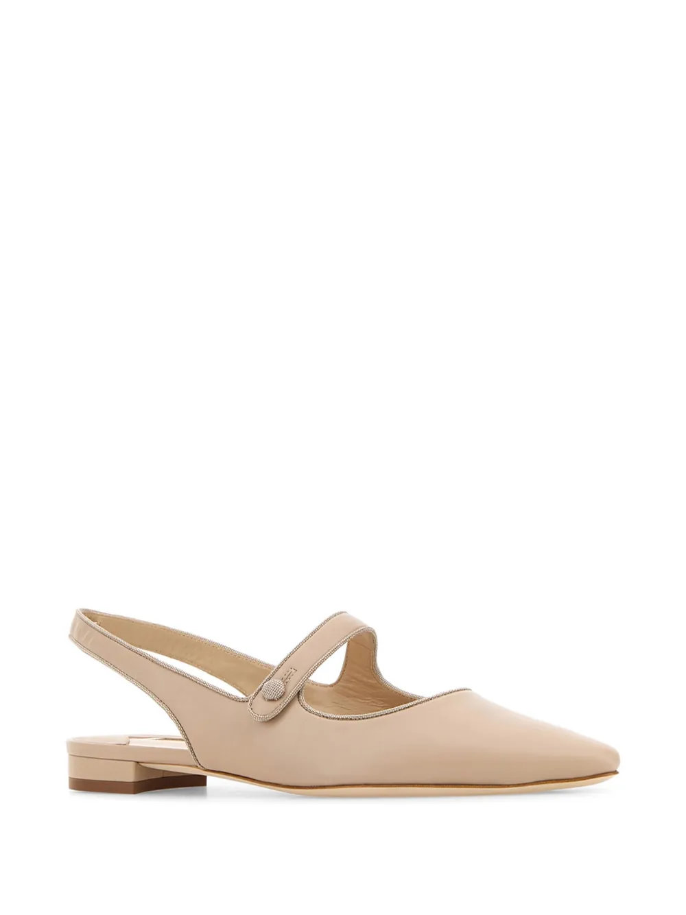 Manolo Blahnik Sawra ballerina shoes - Beige