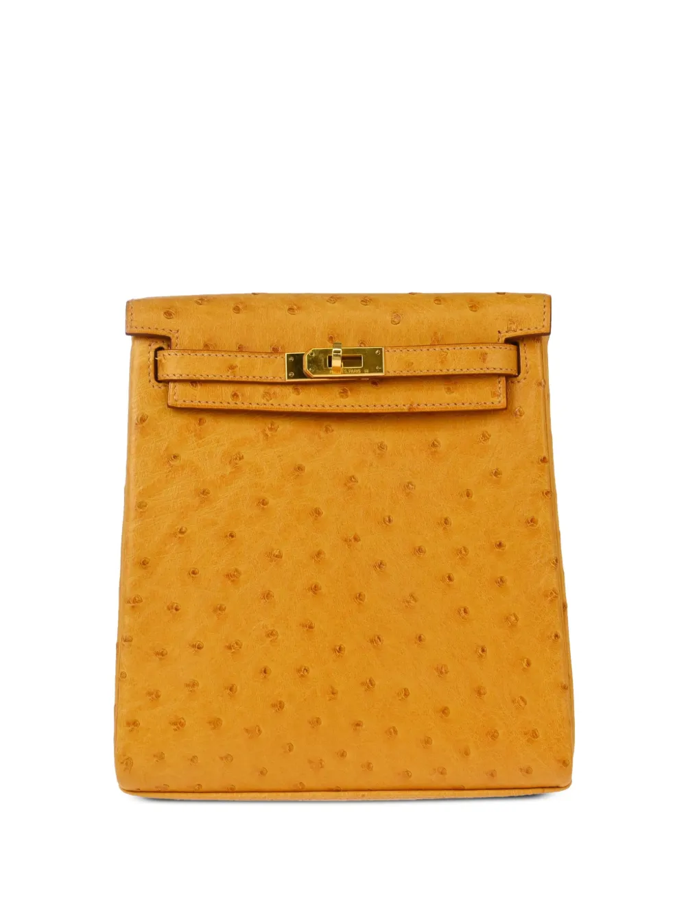 Hermès Pre-Owned 2000 ケリー アド PM バックパック - オレンジ Hermès Pre-Owned 2000 ケリー アド PM バックパック - オレンジ