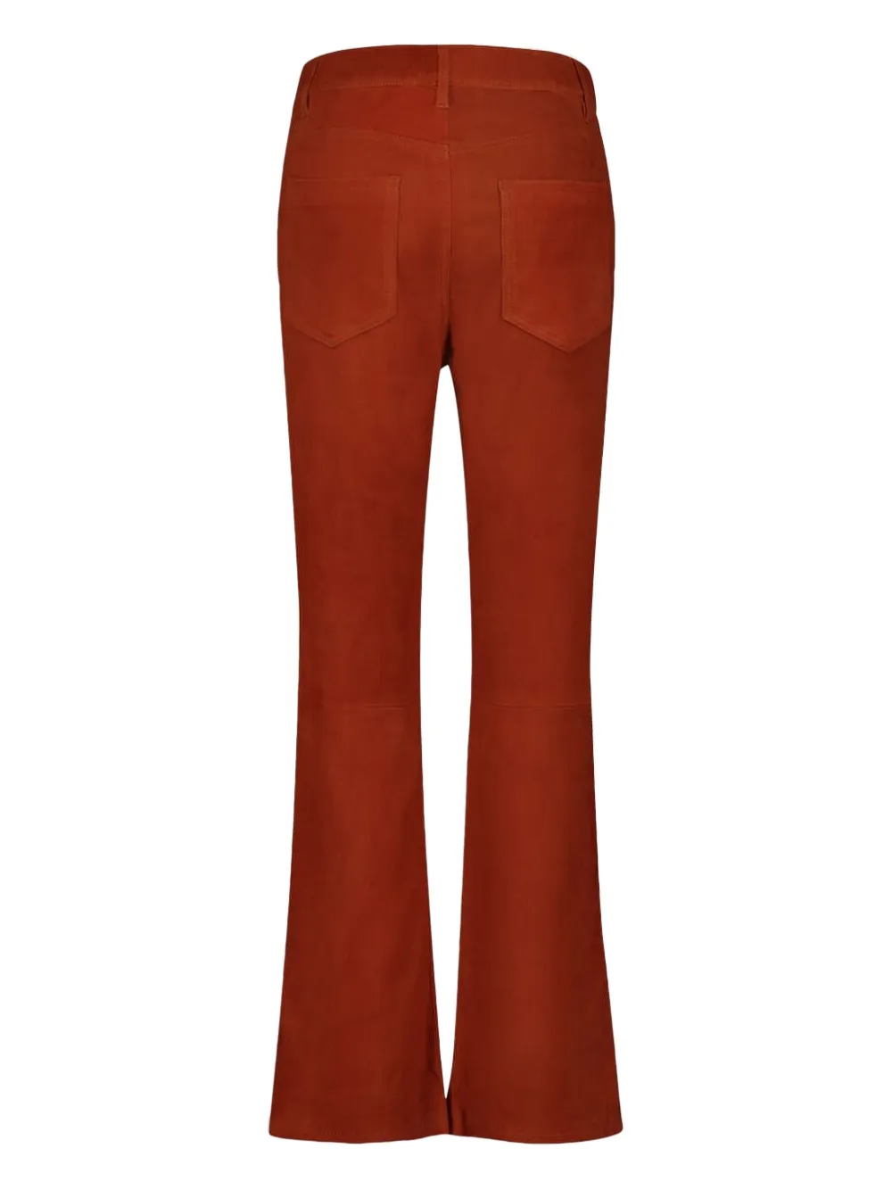 PAULA Pantaloni svasati in pelle scamosciata | Image 6