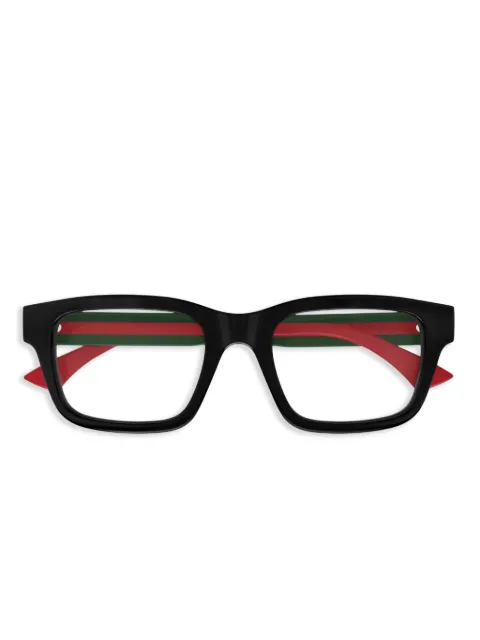 Gucci Eyewear lentes con armazón rectangular