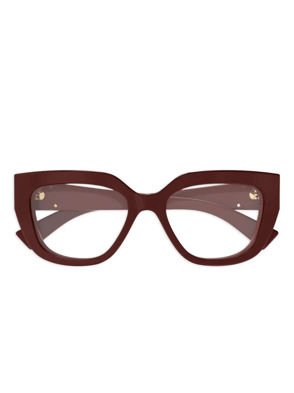 Gucci Eyewear lunettes de vue à logo GG | rouge | Image 1
