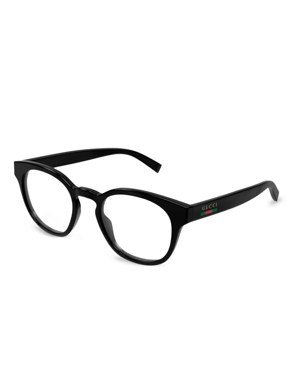 Gucci Eyewear round-frame glasses - Zwart