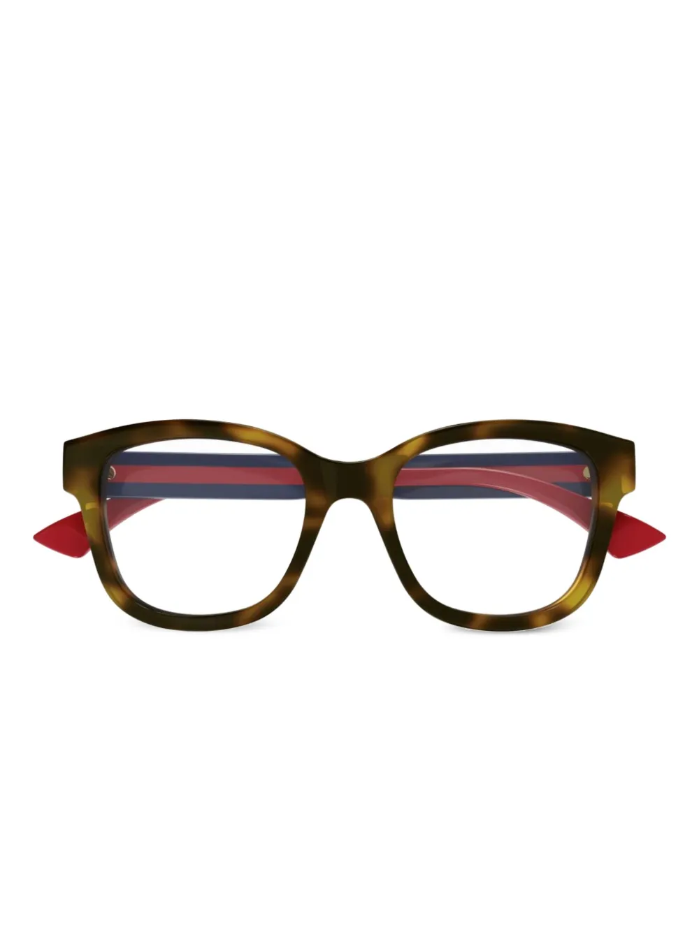 Gucci Eyewear square-frame glasses | Brown | Image 1