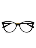 Gucci Eyewear butterfly-frame glasses - Black