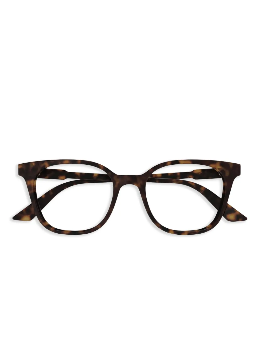 Gucci Eyewear lunettes de vue à logo imprimé | marron | Image 1