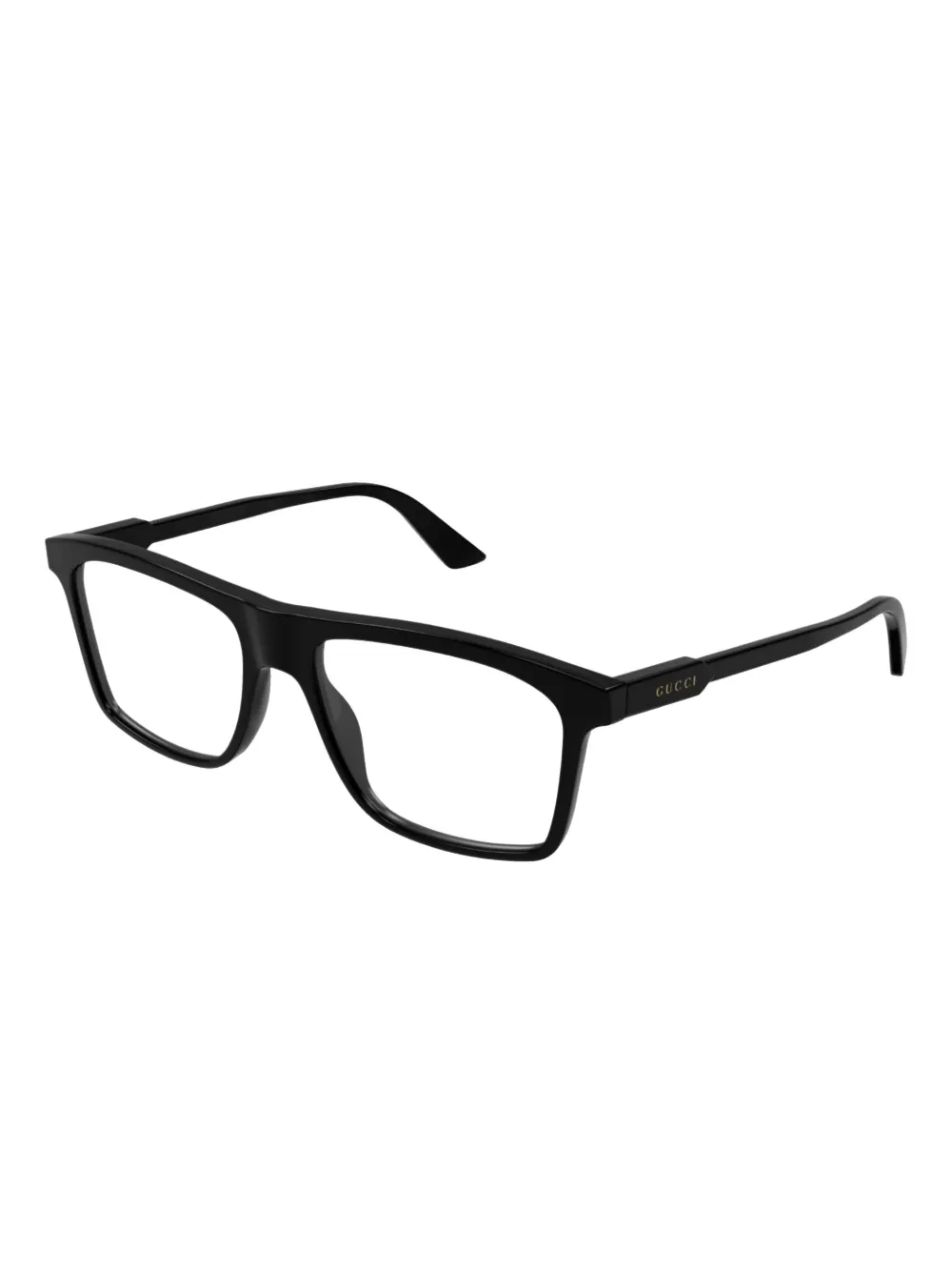 Gucci Eyewear Bril met rechthoekig montuur - Zwart