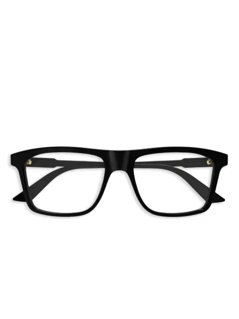 Gucci Eyewear lentes con armazón rectangular