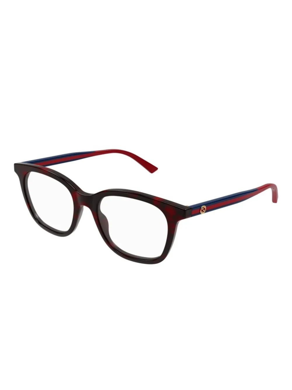 Gucci Eyewear Interlocking G bril - Bruin