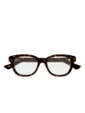 Gucci Eyewear square-frame glasses - Brown
