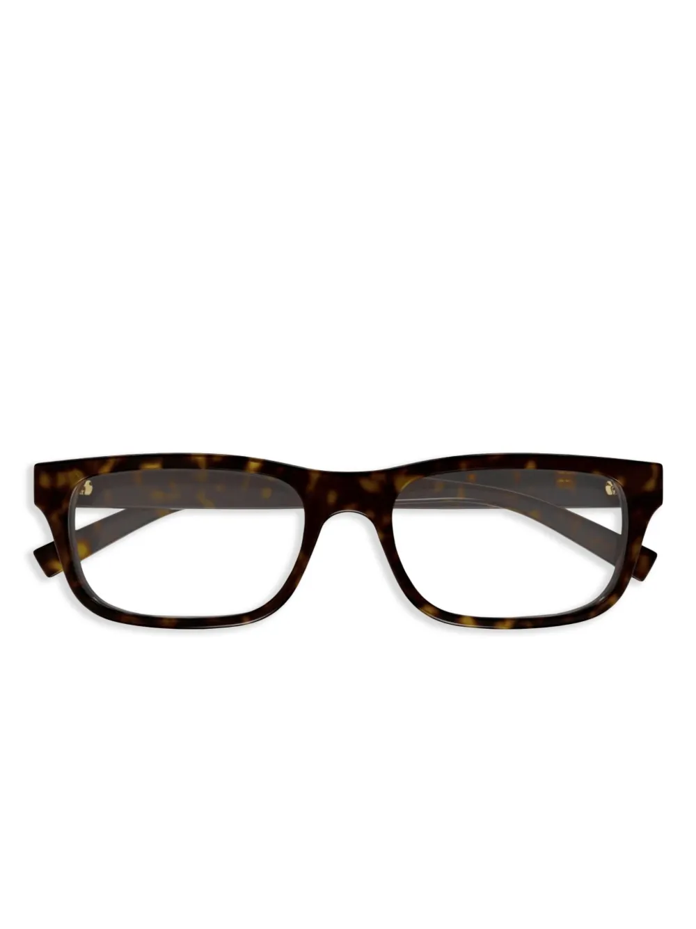 Gucci Eyewear lentes con armazón rectangular | marrón | Image 1