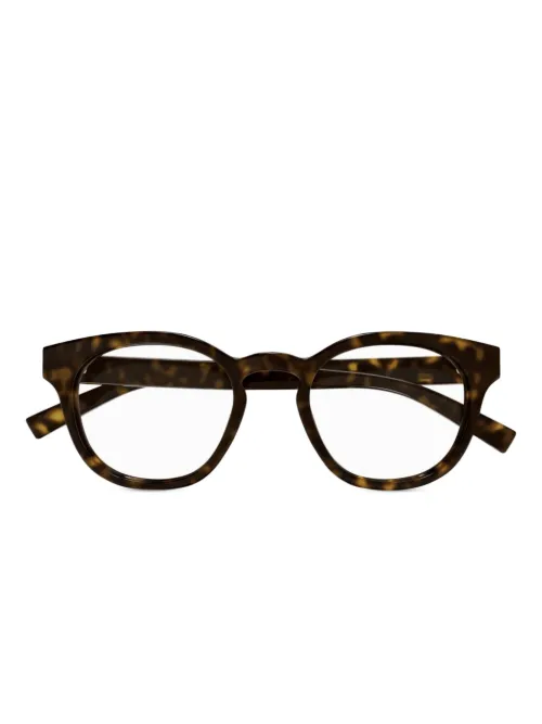 Lunettes de vue à monture ronde - Gucci Eyewear - Modalova