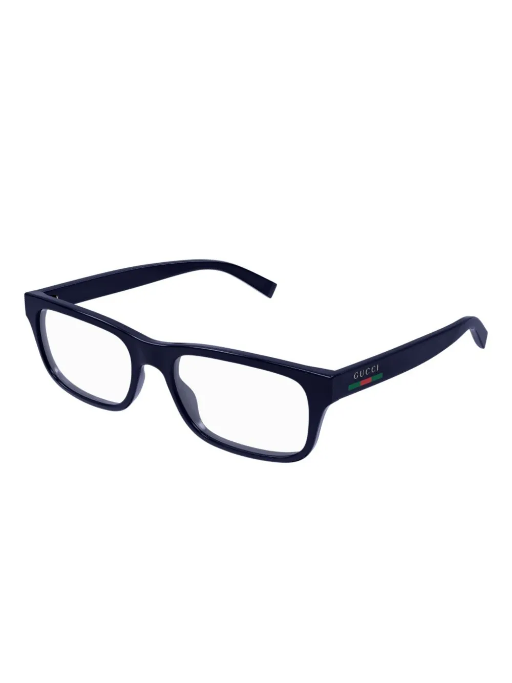 Gucci Eyewear Bril met Web-detail - Blauw