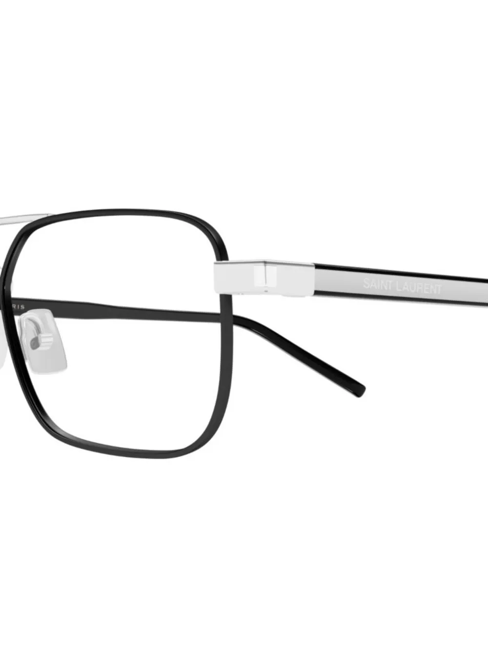 Saint Laurent Eyewear Bril met piloten montuur Zwart