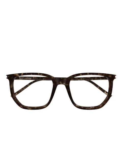 Saint Laurent Eyewear geometric-frame glasses