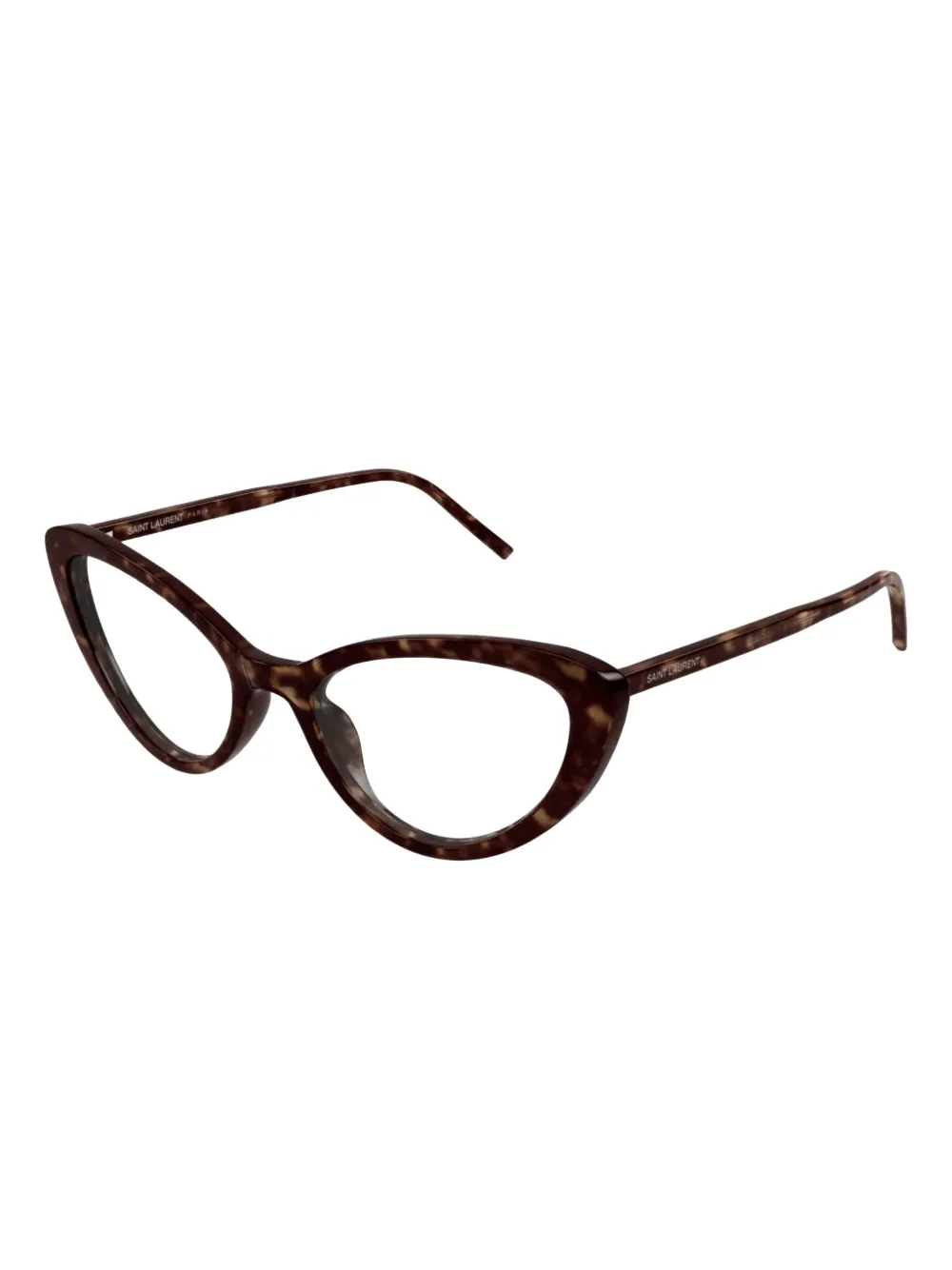 Saint Laurent Eyewear Bril met cat-eye montuur - Bruin