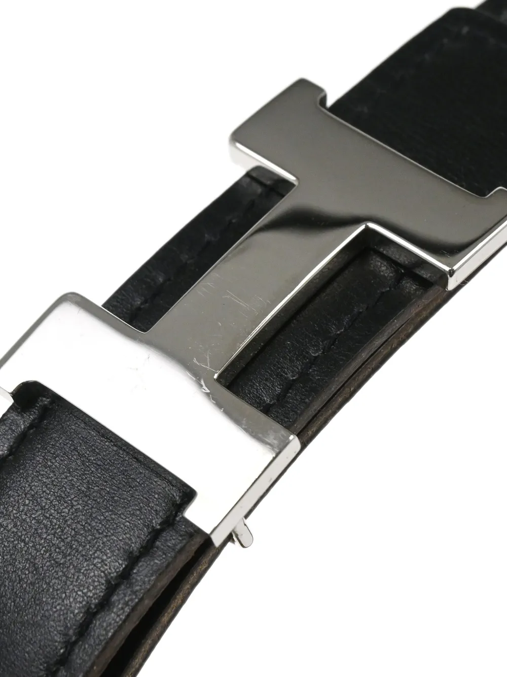 Hermès Pre-Owned 2002 H Martelee belt | Image 2