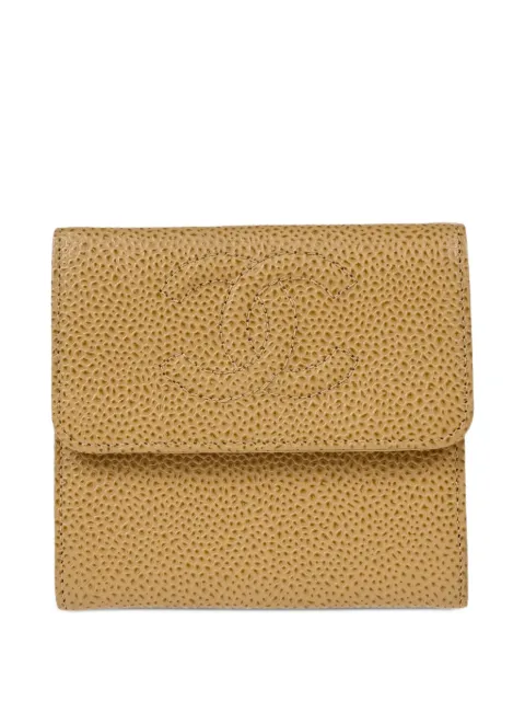 CHANEL Pre-Owned cartera plegable 2002