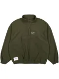 WTAPS Depst half-zip sweatshirt - Green