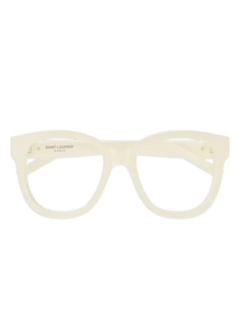 Saint Laurent Eyewear logo-plaque glasses 
