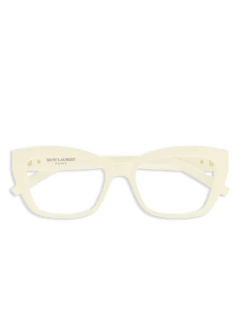 Saint Laurent Eyewear logo-plaque glasses 