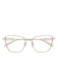 Gucci Eyewear square-frame glasses - Gold