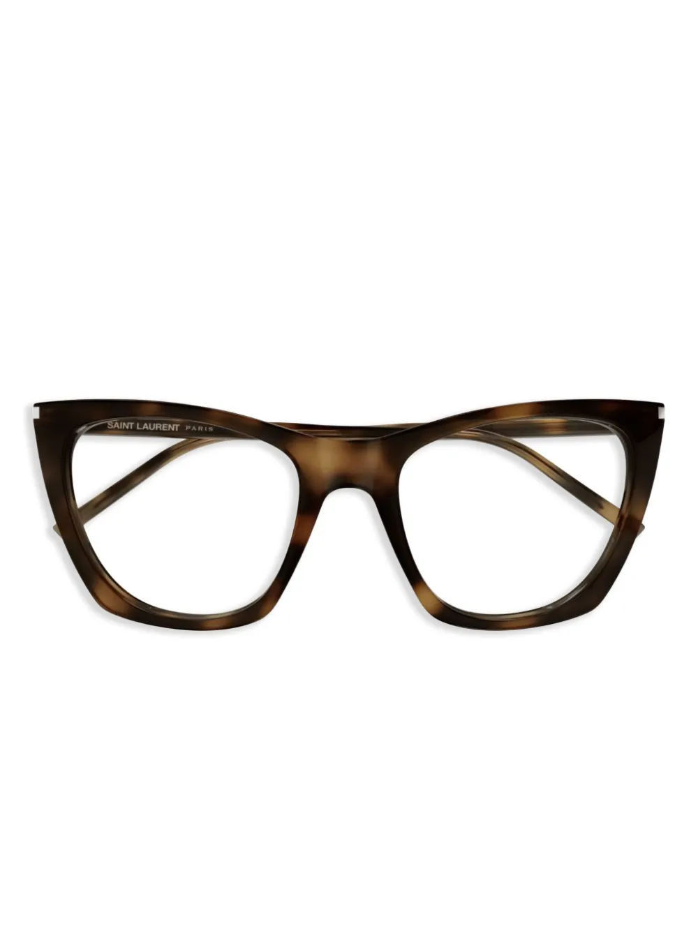 Saint Laurent Eyewear lunettes de vue à monture papillon | marron | Image 1