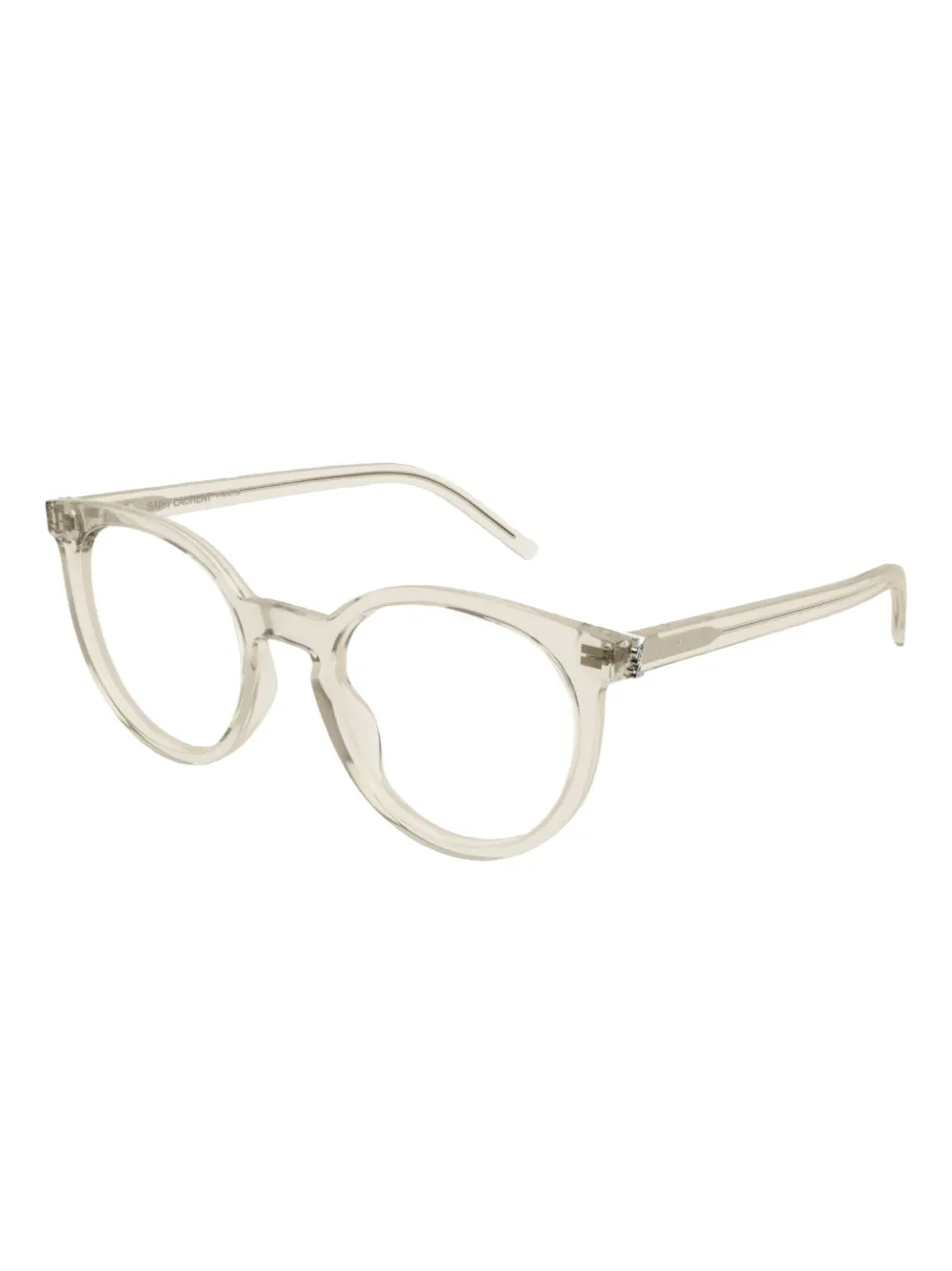 Saint Laurent Eyewear Bril met rond montuur - Grijs