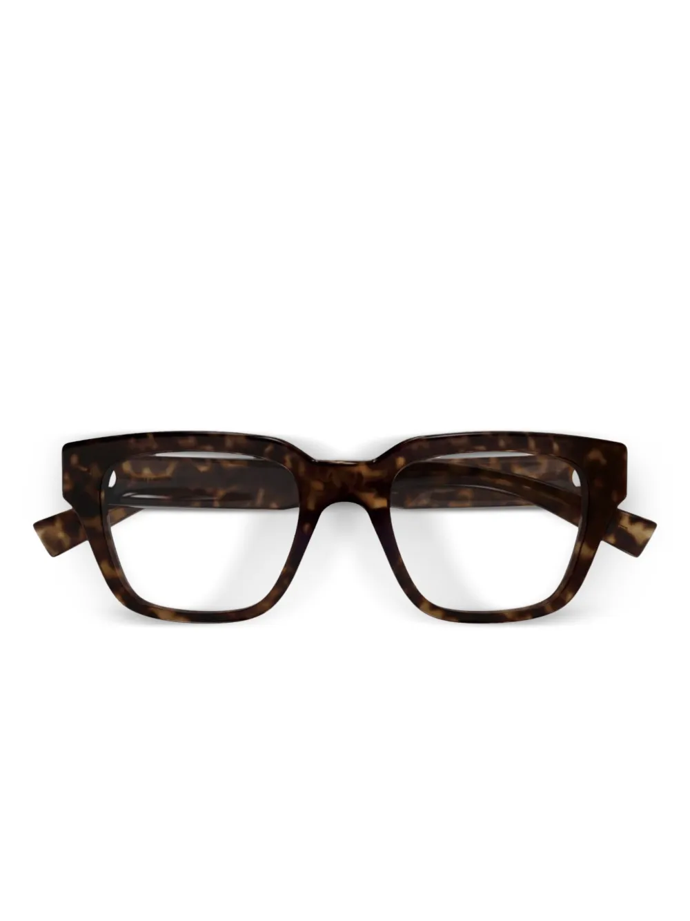 Saint Laurent Eyewear square-frame glasses | Brown | Image 1