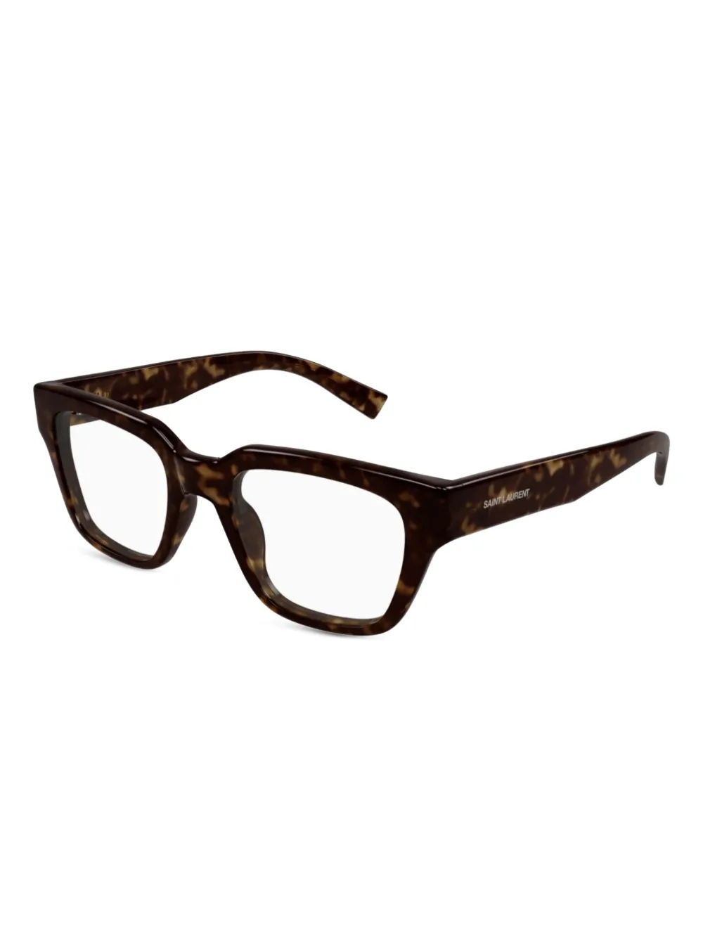 Saint Laurent Eyewear square-frame glasses - Bruin