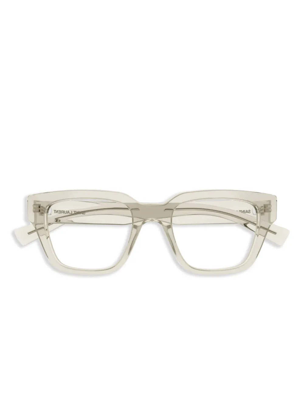 Saint Laurent Eyewear square-frame glasses | White | Image 1