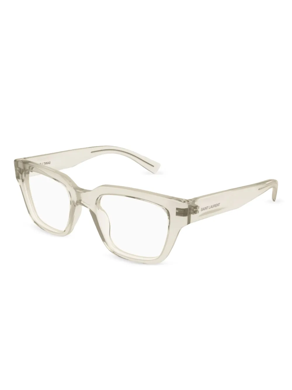 Saint Laurent Eyewear Bril met vierkant montuur - Wit