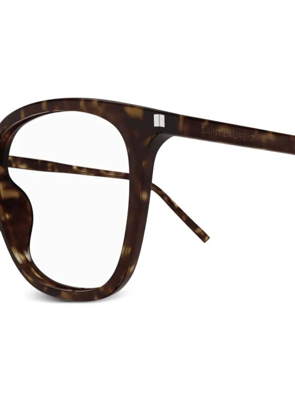 Saint Laurent Eyewear 783 F 002 bril Bruin