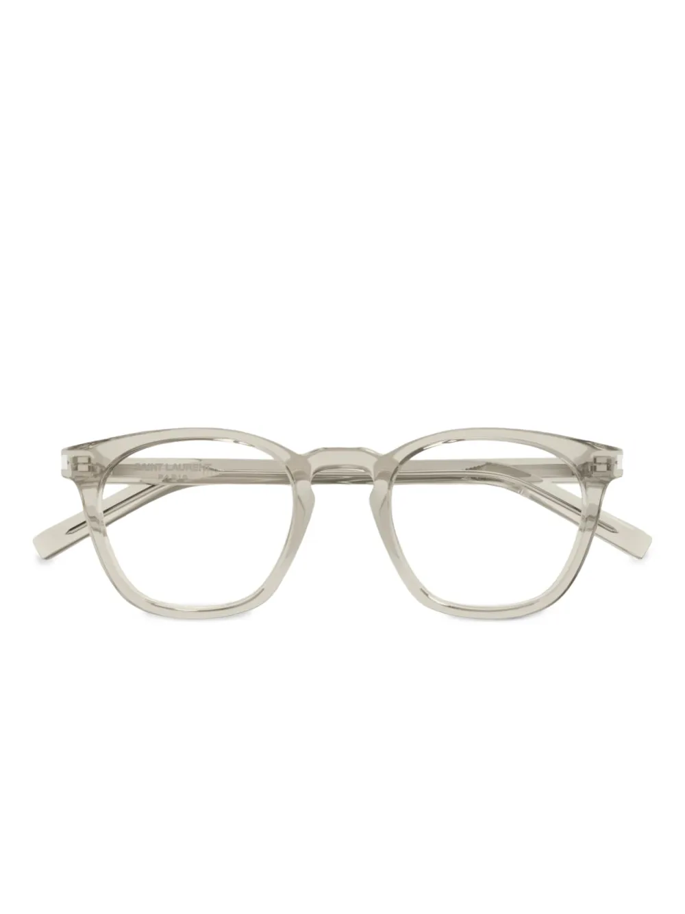 Saint Laurent Eyewear square-frame glasses | Grey | Image 1