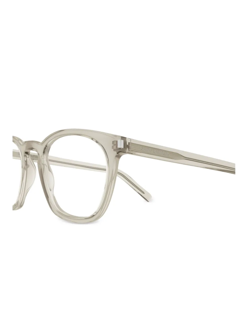 Saint Laurent Eyewear Bril met vierkant montuur Grijs