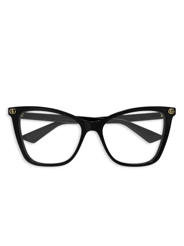 Gucci Eyewear cat-eye Glasses Black FARFETCH PH