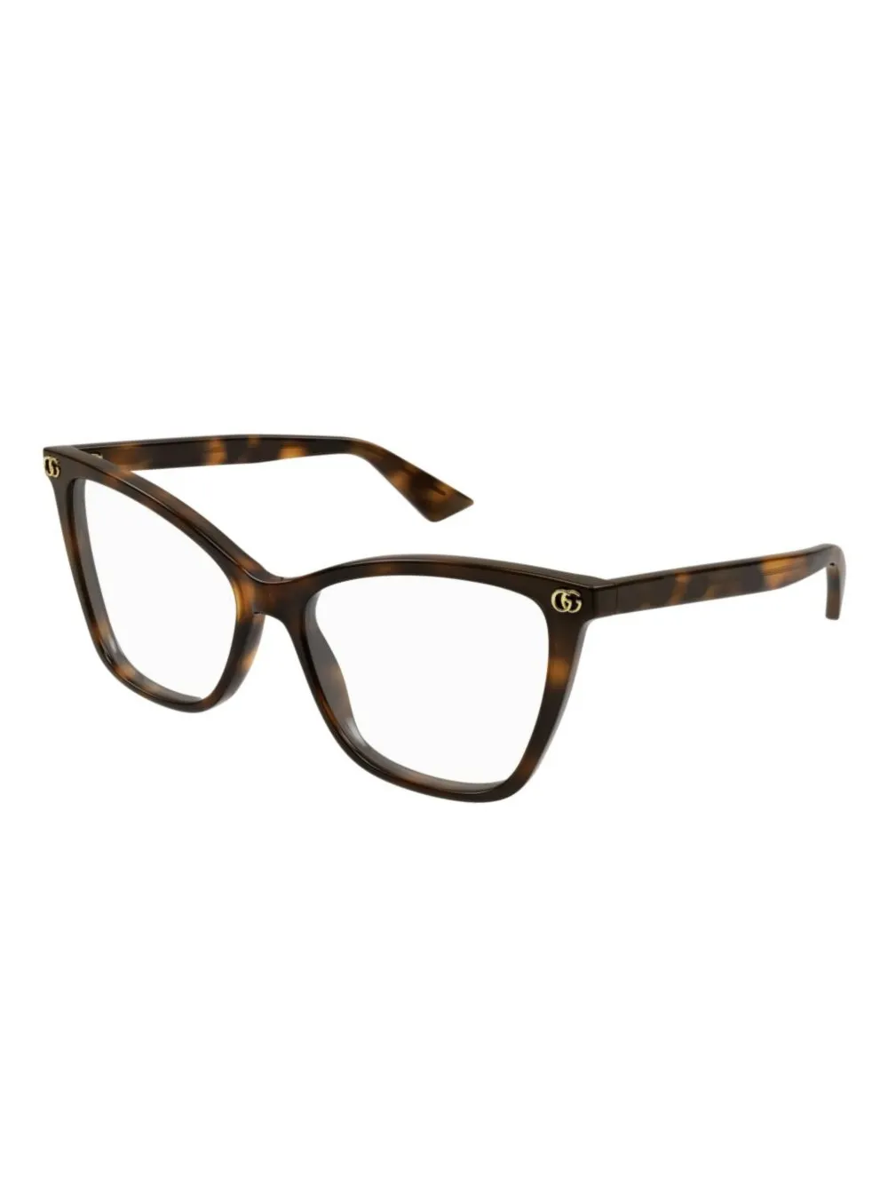 Gucci Eyewear Double G bril - Bruin